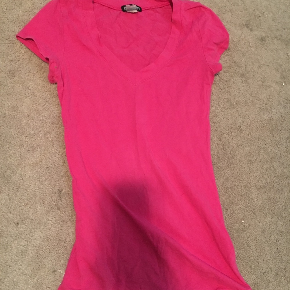 Pink V-Neck